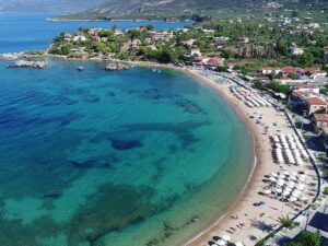 Stoupa beach